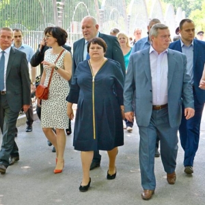 визит В. Голубева в зоопарк